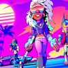 Brawlhalla Synthwave Paint By Numbers