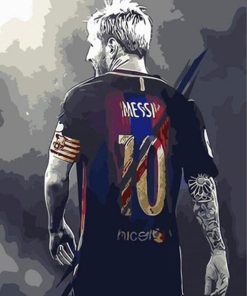 Bricolage-colorings-images-par-num-ros-avec-Lionel-Andr-s-Messi-image-dessin-Relief-peinture-par