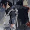 Uchiha Itachi in Past and Present paint by numbers