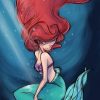 Animated Mermaid paint by numbers