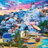 Santorini Sky paint by numbers