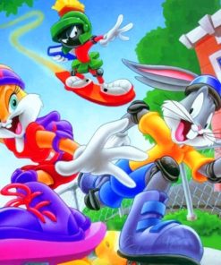 Bugs Bunny Cartoon Paint By Numbers