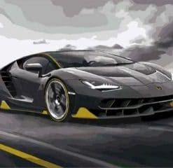 Lamborghini Centenario paint by numbers