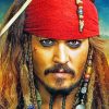 Captain Jack Sparrow Paint By Numbers