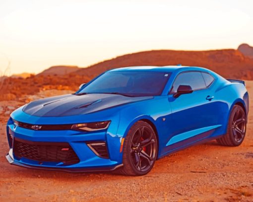 Chevrolet Camaro paint by numbers