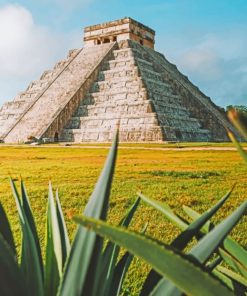 Chichen Itza In Mexico paint by numbers