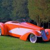 Chip Foose Boattail Speedster paint by numbers