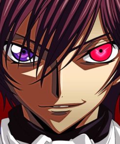 Code Geass Lelouch Lamperouge paint by numbers