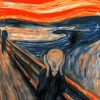 The Scream Edvard Munch Paint by numbers