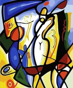 Abstract Cubist Series Pablo Picasso Paint by numbers