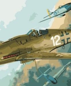 Eduard Plane Paint By Numbers