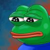 FeelsBadMan Pepe Frog paint by numbers