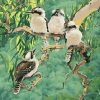 Laughing Kookaburra paint by numbers