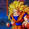 Goku Dragon Ball Z paint by numbers