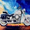 Harley Motorcycle Paint by numbers