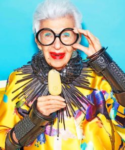 Iris Apfel Magnum Paint By Numbers