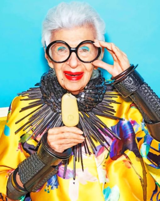 Iris Apfel Magnum Paint By Numbers