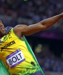 Jamaican Sprinter Usain Bolt paint by numbers