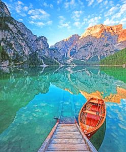 Lago Di Braies Paint By Numbers