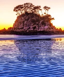 Low Tide In Torrent Bay paint by numbers