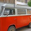 Old Volkswagen Van paint by numbers