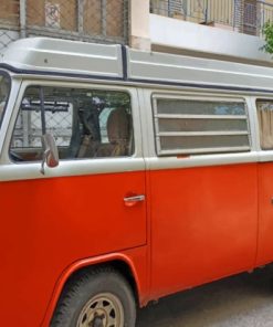 Old Volkswagen Van paint by numbers