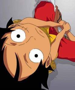 One Piece Monkey D Luffy paint by numbers