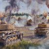 Panzers in The War Paint By Numbers