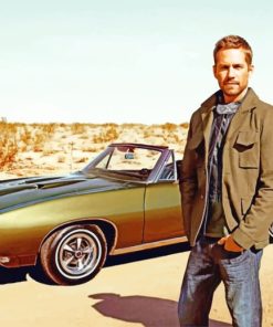 Paul Walker Paint By Numbers