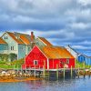 Peggy’s Cove Houses Paint By Numbers