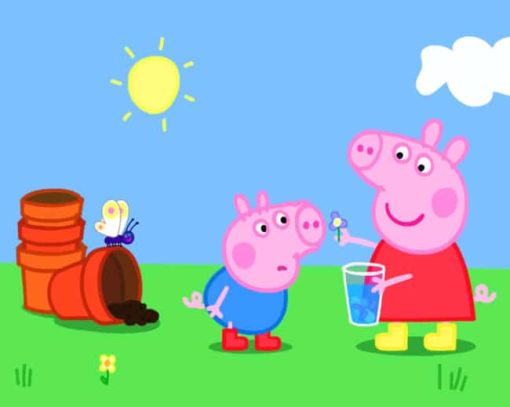 Peppa Pig Paint By Numbers