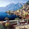 RUOPOTY-Frame-Austria-Town-Landscape-DIY-Painting-By-Numbers-Modern-Wall-Art-Canvas-Painting-Home-Decoration