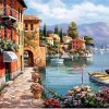 Venice Villa Seaside paint by numbers