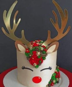 Riendeer-Cake-paint-by-numbers-319x400