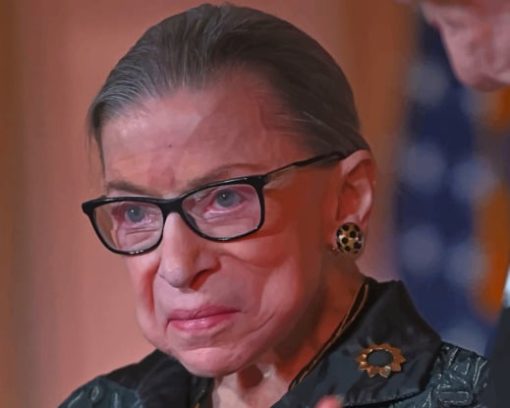 Ruth Bader paint by numbers