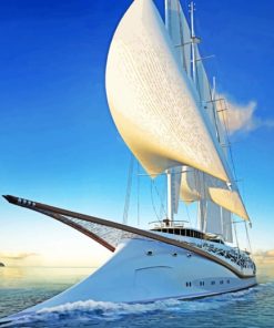 Sailing Yacht Paint By Numbers