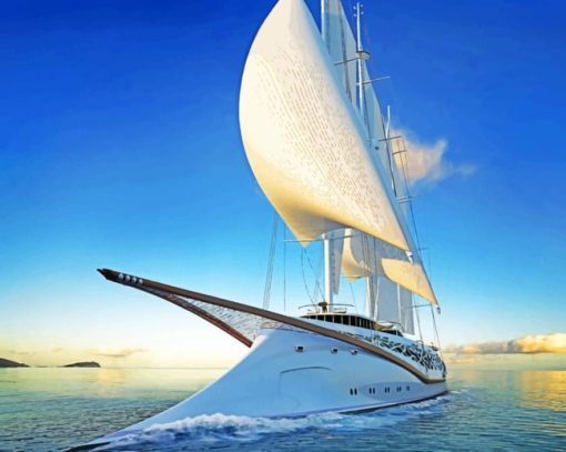 Sailing Yacht Paint By Numbers