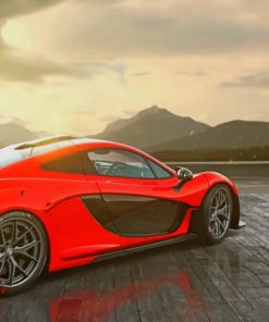 Sport Car Mclaren P1 paint by numbers