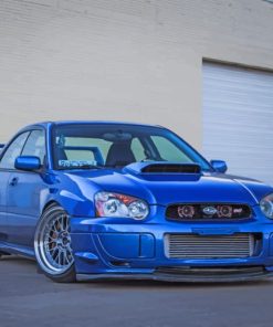 Subaru Impreza WRX Sti paint by numbers