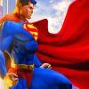 Superman The Hero paint by numbers