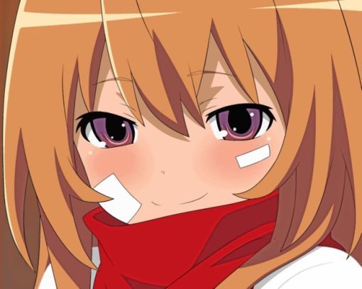 Taiga Aisaka Anime paint by numbers