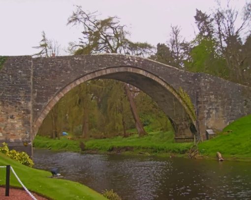 The Brig O Doon Alloway paint by numbers