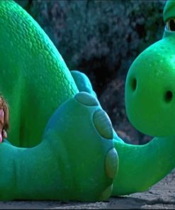 The Good Dinosaur paint by numbers