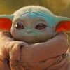 The Mandalorian Baby Yoda paint by numbers