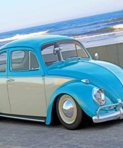 Volkswagen Beetle 1200 Paint By Numbers