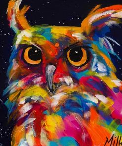 Wise Owl Paint by numbers