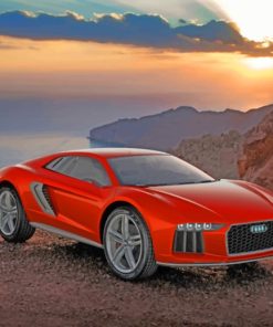 Audi Italdesign Giugiaro paint by numbers