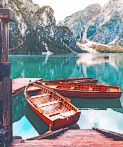 Braies In Italy Paint By Numbers