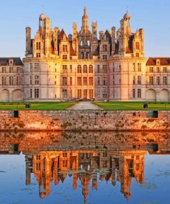 The Castle Of Chambord paint by numbers