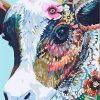 Abstract Cow Paint by numbers